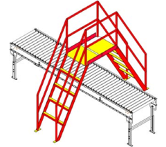 Type 3 Ladder Crossover - Over Conveyable